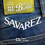 Savarez A130CL Bronze corde per chitarra western, custom light .011 a .052
