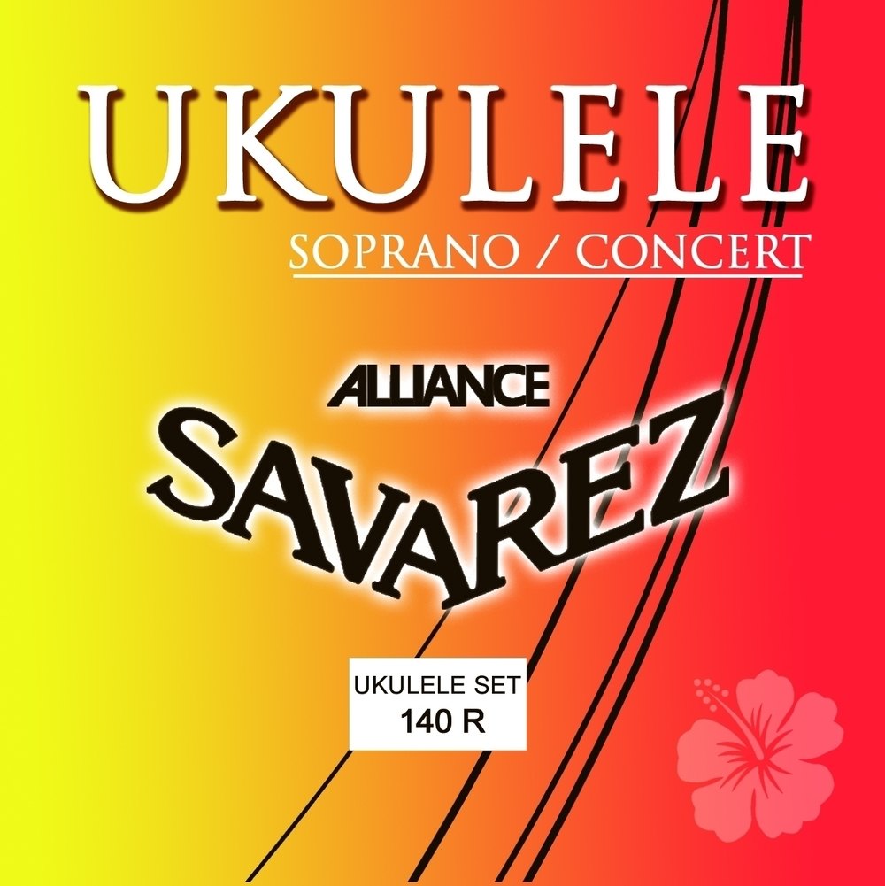 Set di corde Savarez 140R Alliance per ukulele soprano e da concerto