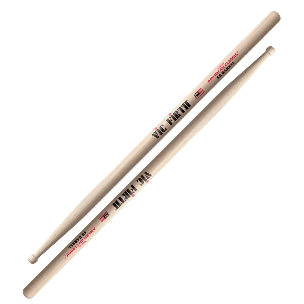 Vic Firth 5BBRL American Classic® 5B Barrel Wood Tip
