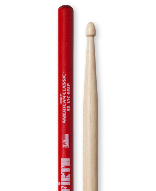 Vic Firth 5B Vic Grip Bacchette per Batteria