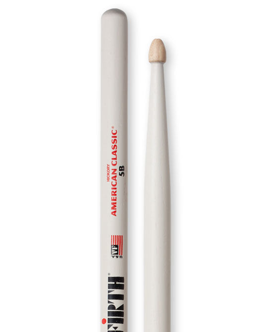 Vic Firth 5B Bacchette per Batteria (Hvid)