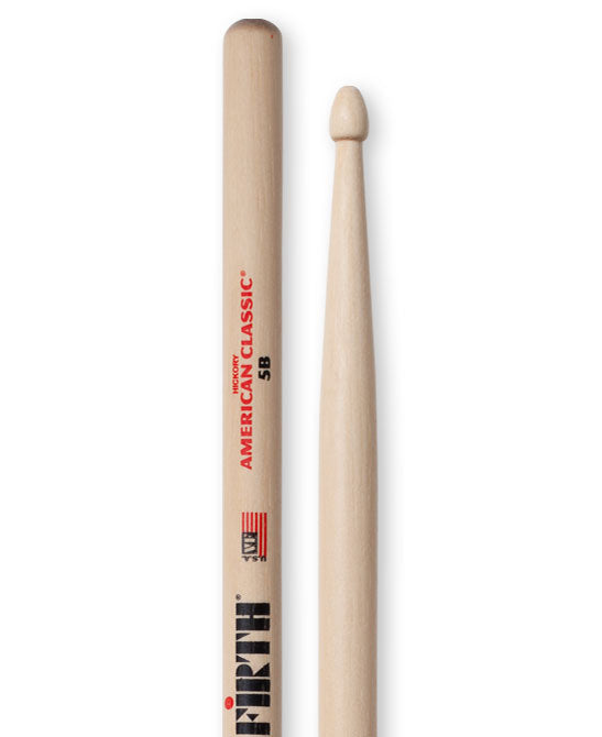 Vic Firth 5B Bacchette per Batteria (Trætip)