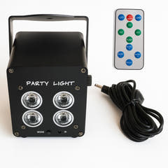 Light4Me 4x3W Faretto a batteria