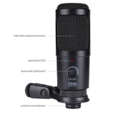 DNA CM USB KIT Kondensator USB Mikrofon med Boom Arm og Popfilter