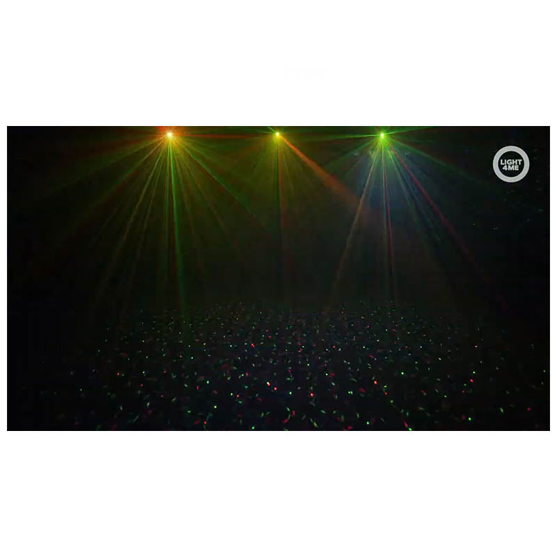 Light4Me T-Bar Par LED Derby Laser MultiBar
