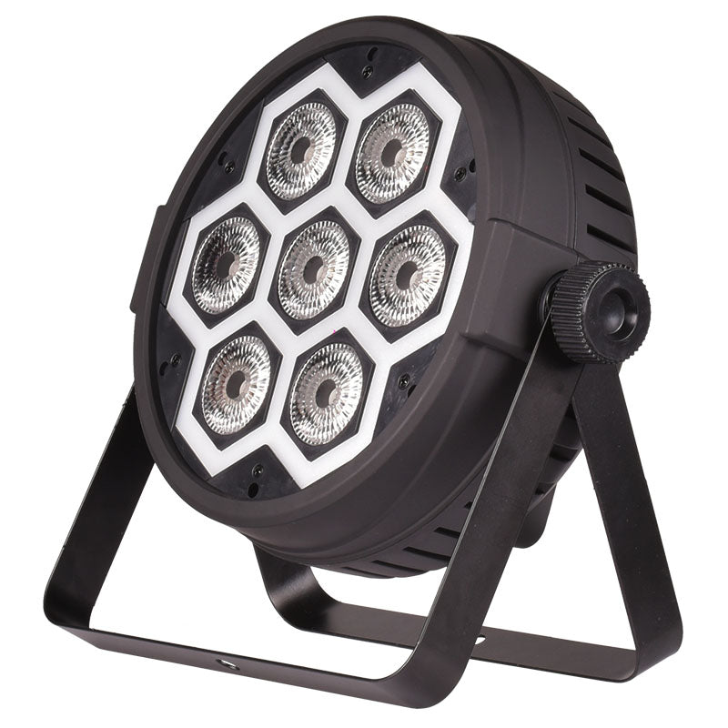 LIGHT4ME FRAME PAR 7x12 LED RGBW effetto luce spotlight