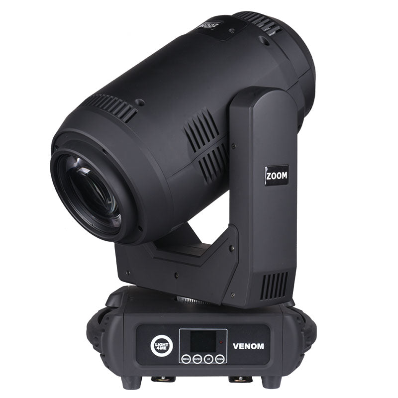 LIGHT4ME VENOM ZOOM 350 testa mobile a LED fascio spotwash