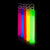 25 pcs. mix Glowsticks 6''