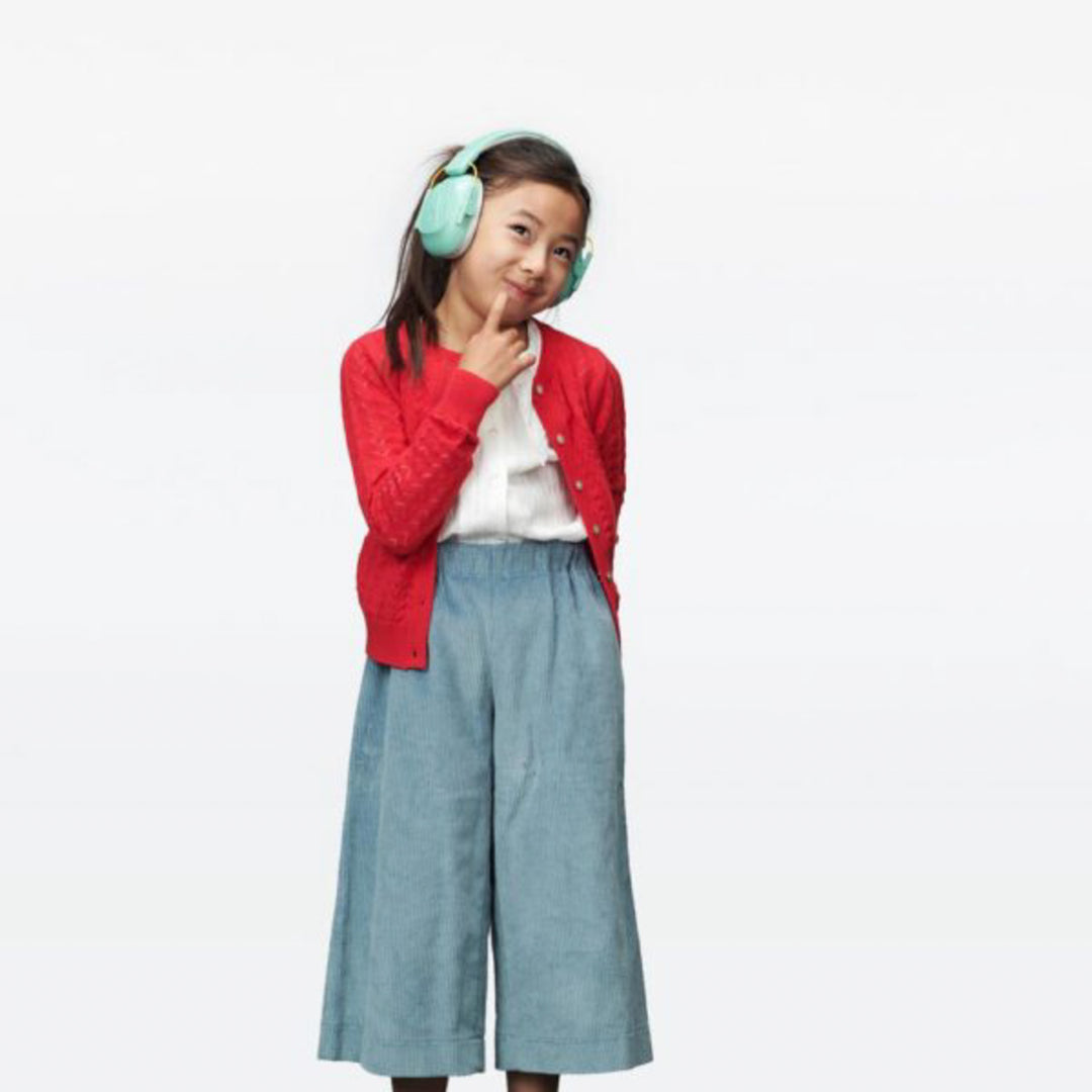 Alpine Muffy Mk2 Cuffie antirumore per bambini (Verde menta)