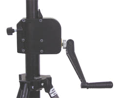 EUROLITE STW-370S Supporto in acciaio azionato da argano 370cm