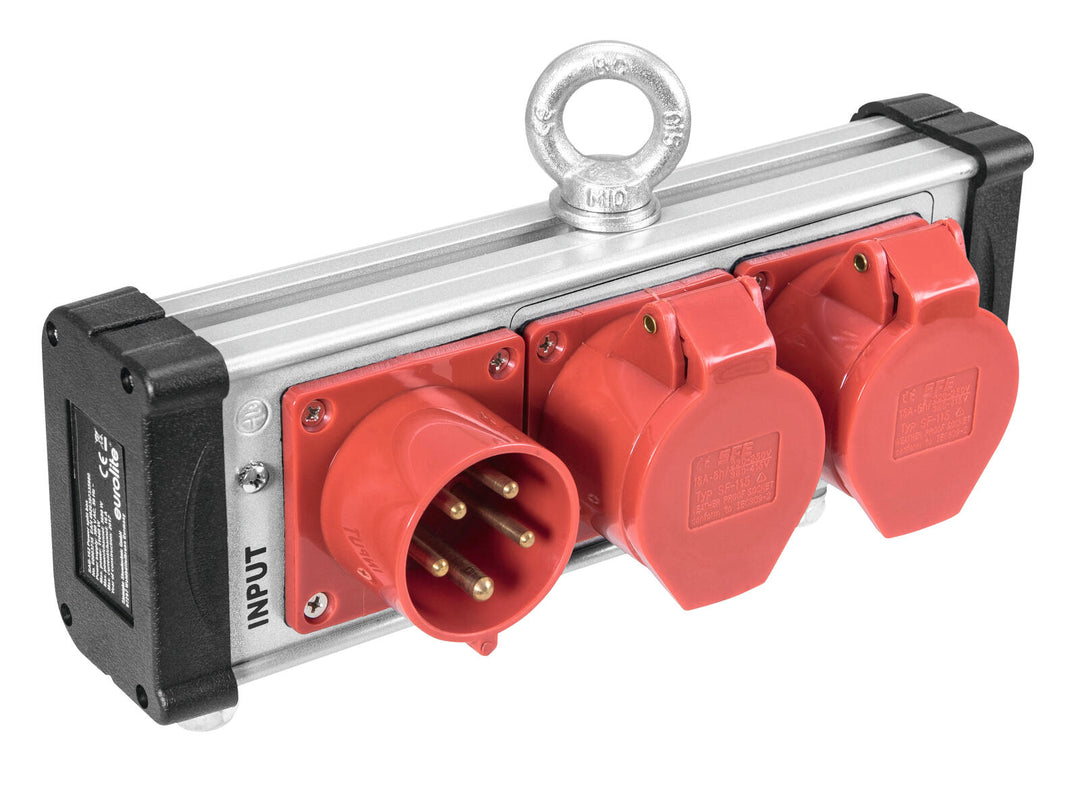 EUROLITE SAB-162 Scatola di distribuzione dell'alimentazione