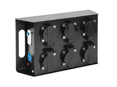 EUROLITE SAB-61 Scatola splitter di alimentazione