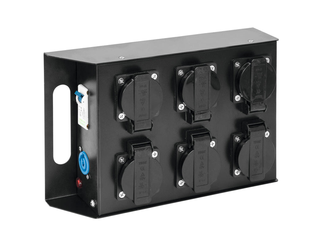 EUROLITE SAB-61 Scatola splitter di alimentazione