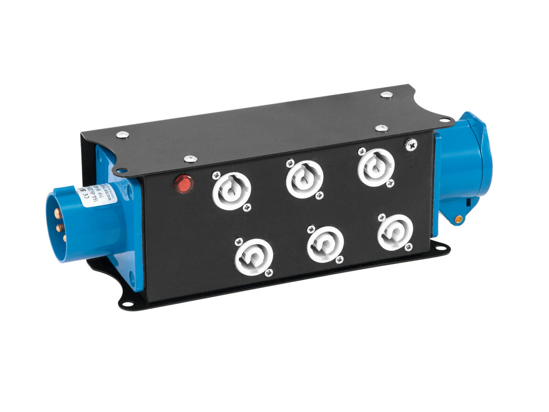 EUROLITE SAB-62X Scatola splitter di potenza