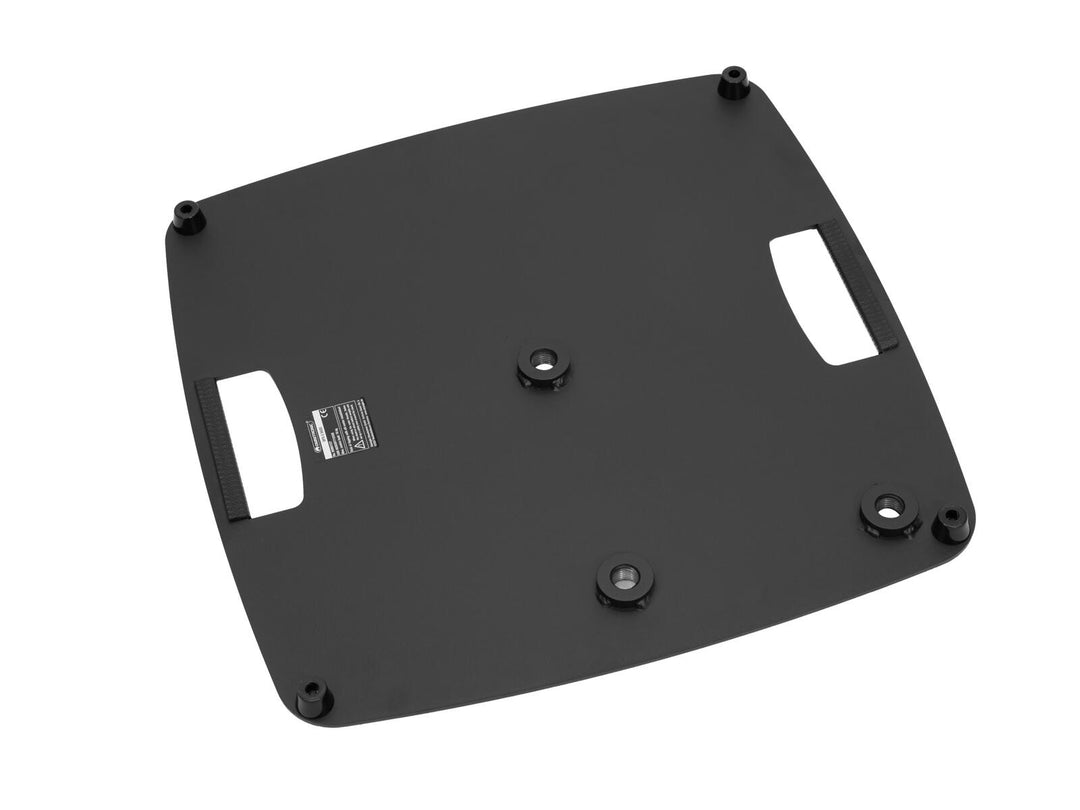 OMNITRONIC BPS-3 supporto per altoparlante/piastra di base nera