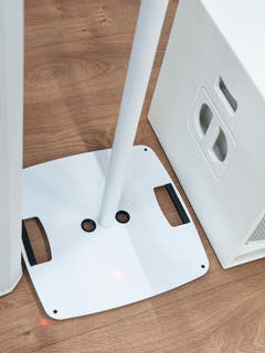 OMNITRONIC BPS-2 Supporto per altoparlante bianco