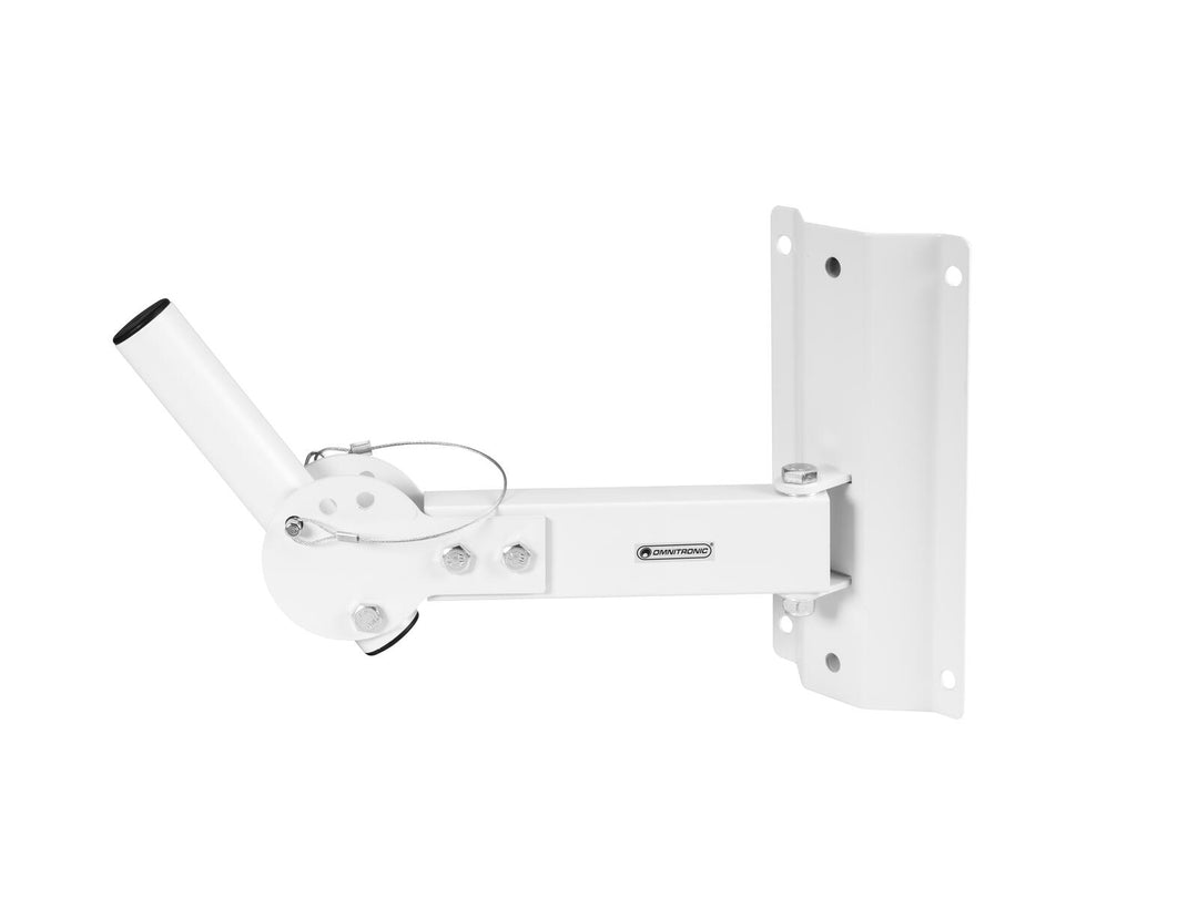 OMNITRONIC Supporto da parete WH-1L 25 kg max bianco