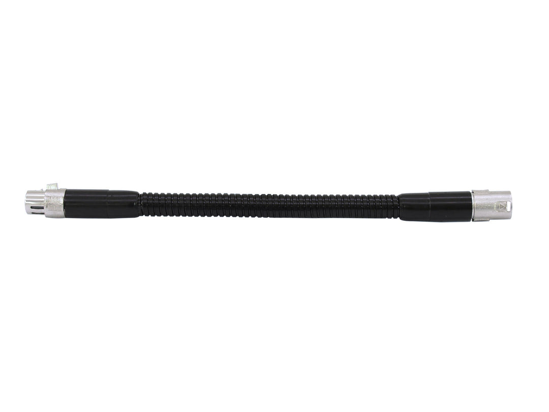Collo di cigno OMNITRONIC Black XLR/XLR, 47cm