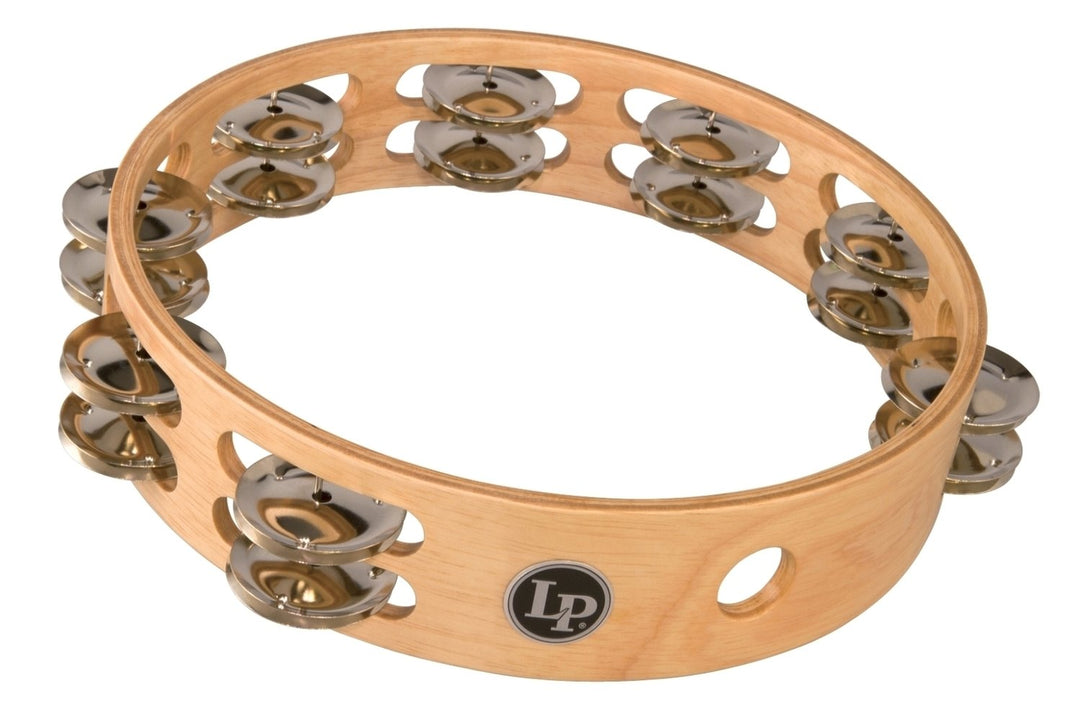 Latin Percussion Tamburello Professional - Tamburello LP a doppia fila 10 (LP380B)