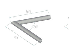 ALUTRUSS SINGLELOCK SPAC-20 QUICK-LOCK angolare 60°