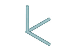 ALUTRUSS SINGLELOCK SPAL-31 angolo a 3 vie 90°