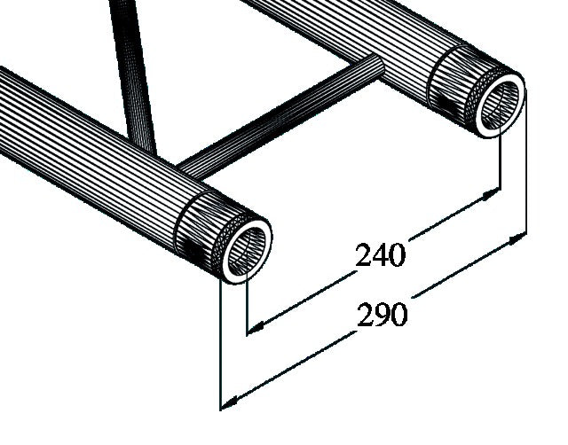 Alutruss BILOCK BQ2-2000 (2m)