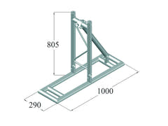 ALUTRUSS BILOCK BQ2-T-3 Supporto