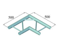 ALUTRUSS BILOCK BQ2-SPAC21H Angolo a 2 vie 90° bk