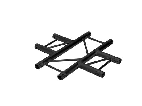 Elemento a croce a 4 vie ALUTRUSS BILOCK BQ2-SPAC41H bk