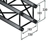 Alutruss DECOLOCK DQ4-250 0,25 meter