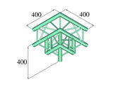 Alutruss DECOLOCK DQ4-PAL30 Angolo a 3 vie (90°)