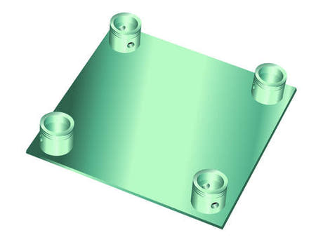 Alutruss DECOLOCK DQ4-BP Piastra Base