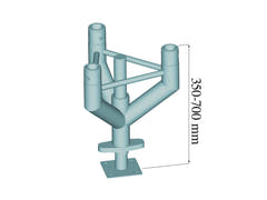 ALUTRUSS TRILOCK Pedestral di livellamento TNF-300