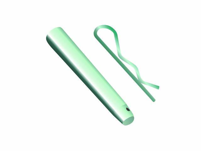 Alutruss QUICK-LOCK perno di ricambio con spina
