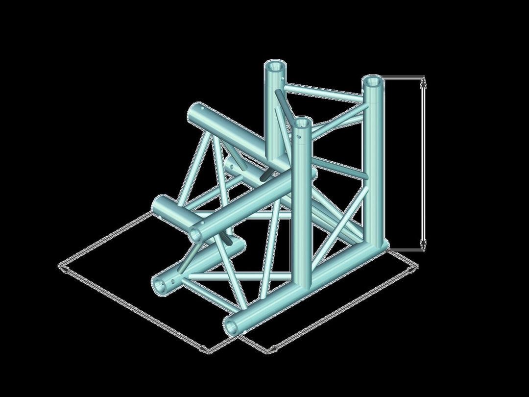 ALUTRUSS TRILOCK E-GL33 C-34 Angolo a 3 vie