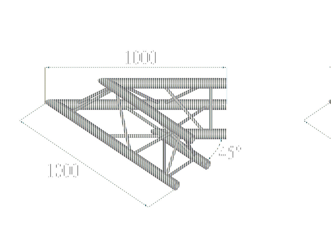 ALUTRUSS TRILOCK 6082AC-19 angolo a 2 vie 45°