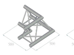 ALUTRUSS TRILOCK 6082AC-21 Angolo a 2 vie 90°