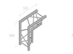 ALUTRUSS TRILOCK 6082AC-25 Angolo a 2 vie 90° \/
