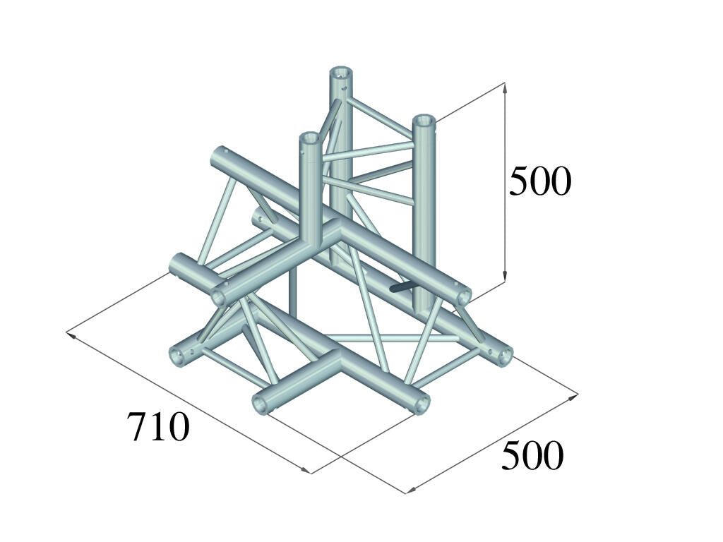 ALUTRUSS TRILOCK 6082AT-42 Elemento a 4 vie \/