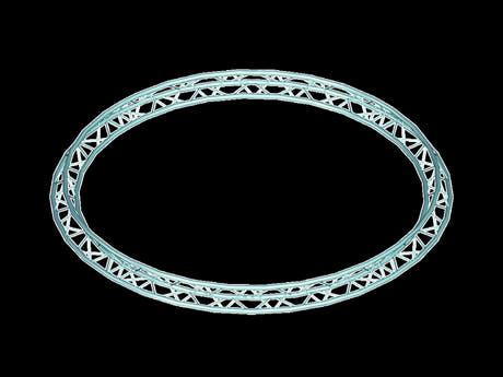 ALUTRUSS TRILOCK 6082 Circle d=3m (inside) /\