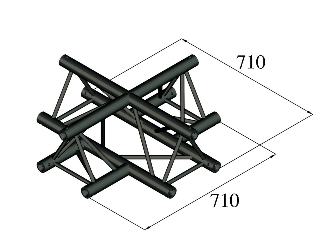 ALUTRUSS TRILOCK S-PAC-41 Incrocio a 4 vie