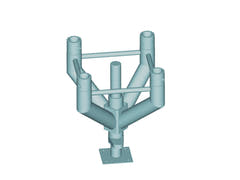ALUTRUSS QUADLOCK Piedistallo livellante QNF-300