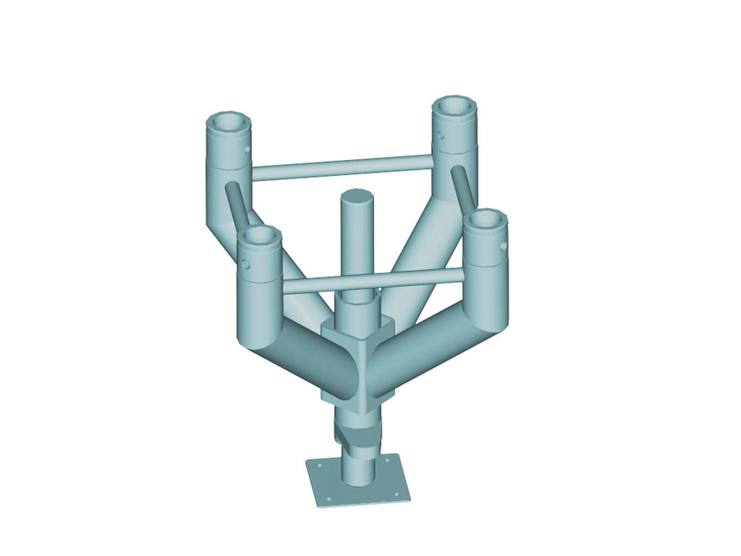 ALUTRUSS QUADLOCK Piedistallo livellante QNF-300