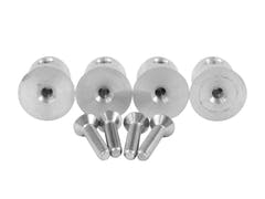 ALUTRUSS Set di coni M-10 per piastra in acciaio