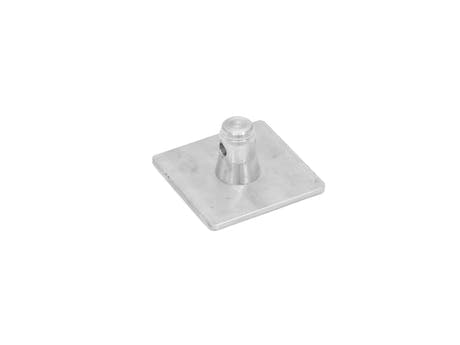 ALUTRUSS SINGLELOCK Piastra di base M-10 (quadrata) MASCHIO