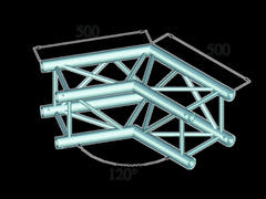 ALUTRUSS QUADLOCK S6082C-22 Angolo a 2 vie 120°