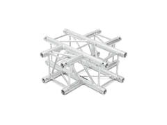 Alutruss QUADLOCK 6082C-41 Pezzo a Croce a 4 Vie