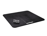 ALUTRUSS Base Plate 80x80 Nero, 28,60kg.