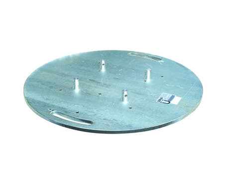Steel Base Plate Round - Alutruss