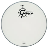 Gretsch Ambassador Coated 20" pelli per grancassa, logo nero al centro